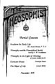 Theosophy and the Theosophical Society