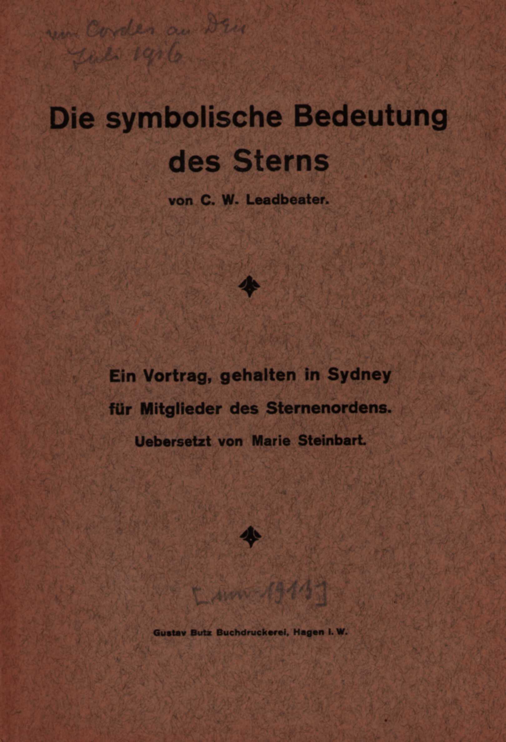 Die symbolische Bedeutung des Sterns