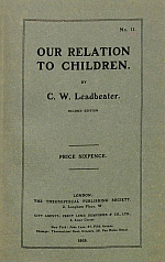 Our Relation to Children