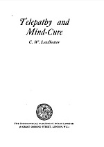 Telepathy and Mind-Cure